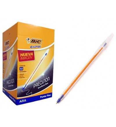 BIC FINA X 50 U. AZUL