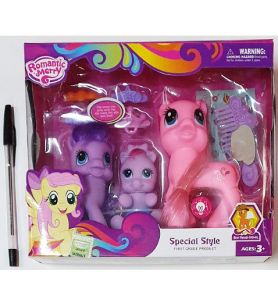 PONY X3 C/ACCES ROMANTIC CAJA