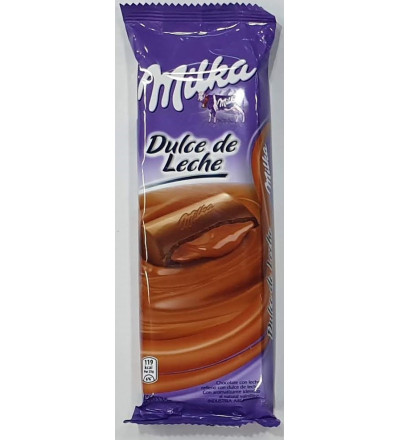 CHOCOLATE MILKA DULCE DE LECHE NEGRO X 135 GR