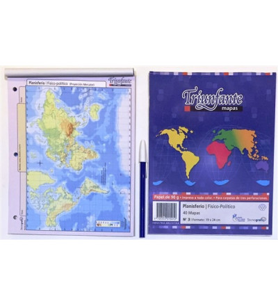 MAPA PLANISFERIO N 3