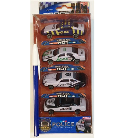 AUTO POLICIA X4 CAJA XL6704