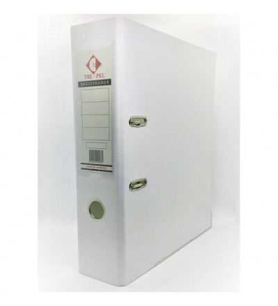 BIBLIORATO THE PEL A4 BLANCO