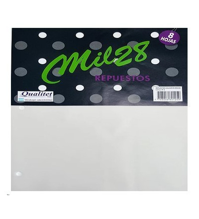 REPUESTO DE PAPEL DE CALCAR N°3 MIL 28