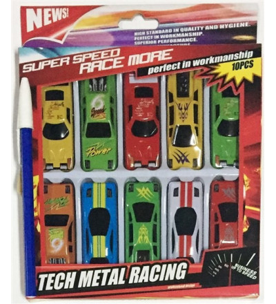 AUTOS METAL X10PZ CAJA XL860