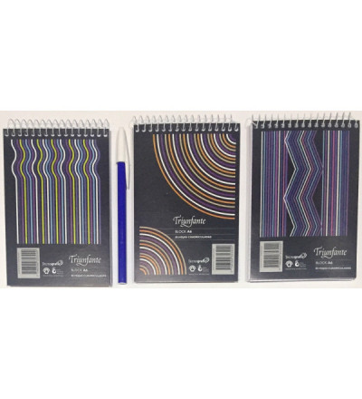 BLOCK TRIUNFANTE A6 80 HOJAS CUADRICULADO