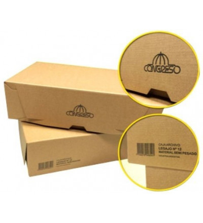 CAJA ARCHIVO OF 12 CM KRAF