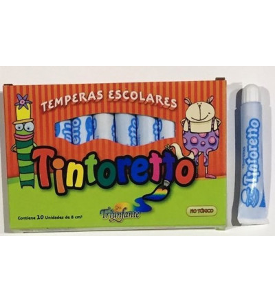 TEMPERA TINTORETTO 10 U  CELESTE