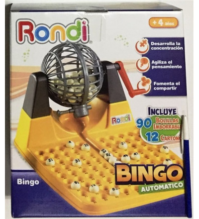 BINGO CON BOLILLERO RONDI