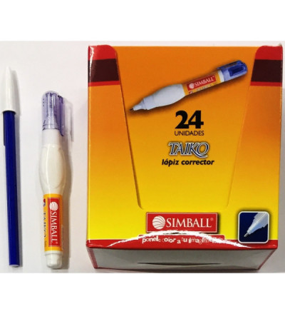 LAPIZ CORRECTOR TAIKO X 24 UNIDADES