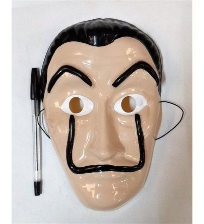 MASCARA PLASTICA CASA DE PAPEL