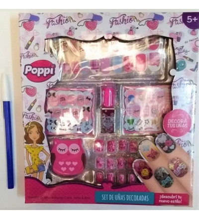 SET POPPI DECORA TUS UNAS