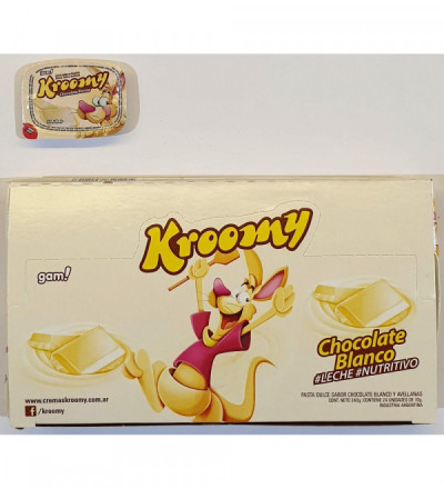 CHOCOLATE KROOMY BLANCO X 24 UNIDADES