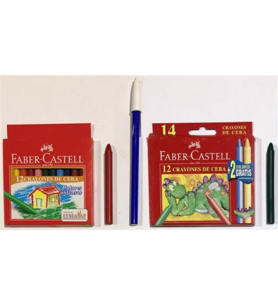 CRAYON FABER X 12-CERAS-