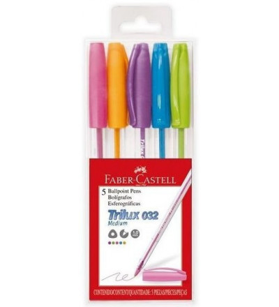 BOLIGRAFO TRILUX X 5 COLORES