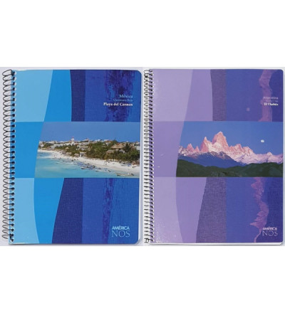 CUADERNO AMERICA 16X21 80 HOJAS CUADRICULADO
