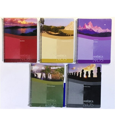 CUADERNO AMERICA 16X21 80 HOJAS RAYADO