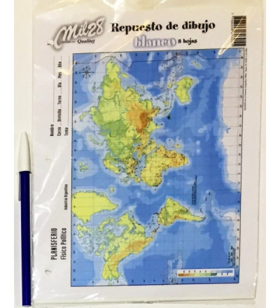 REPUESTO HOJAS DE DIBUJO MIL 28 N° 3 BLANCO