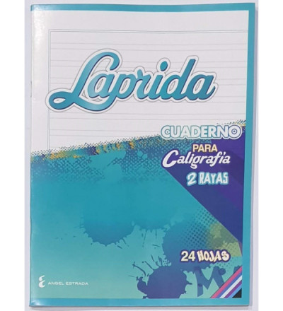 CUADERNO LAPRIDA CALIGRAFIA 2 RAYADO