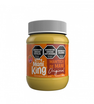 MANTECA DE MANI ORIGINAL 350GR