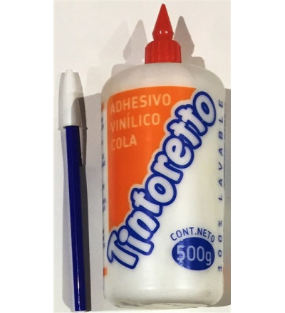 ADHESIVO VINILICO TINTORETTO 500 GR.