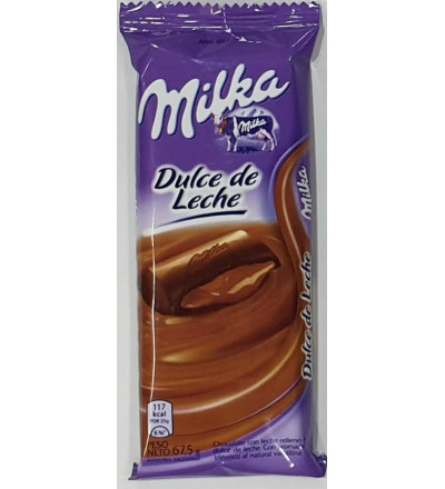 CHOCOLATE MILKA DOBLE CREMA LECHE 67,5 GR