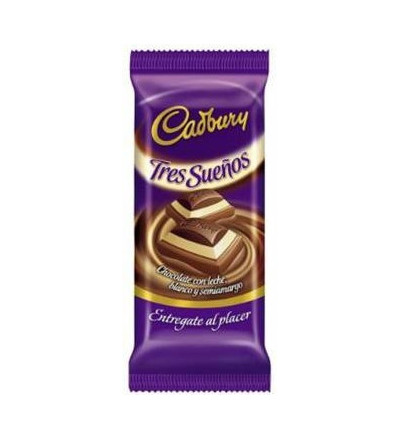 CHOCOLATE CADBURY TRES SUENOS X 80 GR