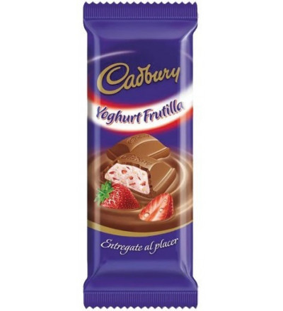 CHOCOLATE CADBURY YOGURT FRUTILLA 80 GR