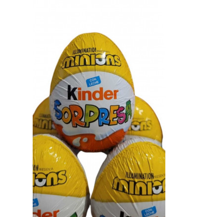 KINDER HUEVO X 12 MINIONS