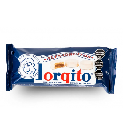 ALFAJORCITO JORGITO GLACE X 6 UNIDADES