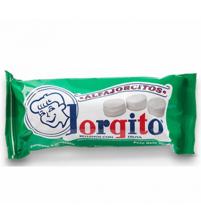 ALFAJORCITO JORGITO FRUTA X 6 UNIDADES