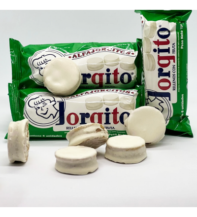 ALFAJORCITO JORGITO FRUTA X 6 UNIDADES