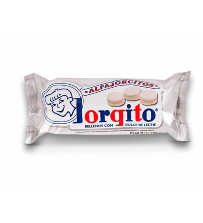 ALFAJORCITO JORGITO BLANCO X 6 UNIDADES
