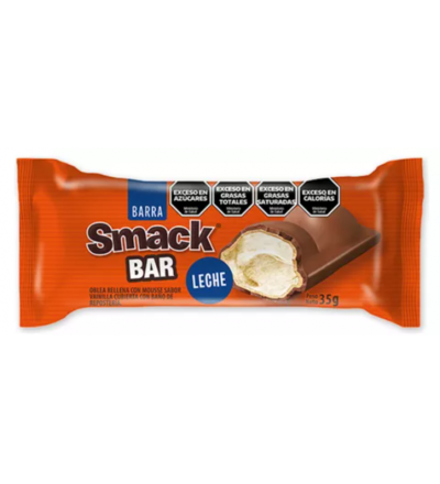 CHOCOLATE SMACK BAR MOUSSE VAINILLA X 12 UNIDADES