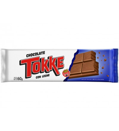 CHOCOLATE TOKKE LECHE 60 GR