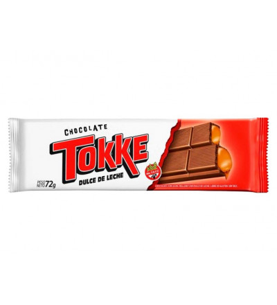 CHOCOLATE TOKKE DULCE DE LECHE 72 GR