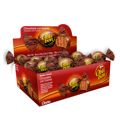 BOMBON OBLIBON CON GRANAS X 30 UNIDADES