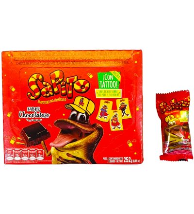 CHOCOLATE SAPITO CHOCOLATOSO X 24 UNIDADES