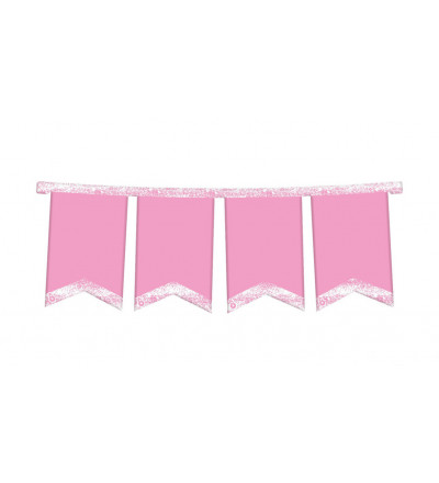 BANDERIN PASTEL ROSA