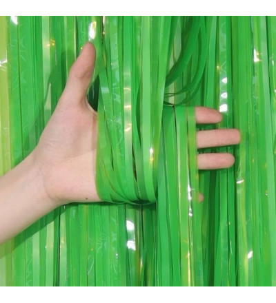 CORTINA PARA DECORAR VERDE