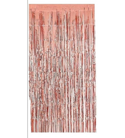 CORTINA PARA DECORAR ROSA GOLD