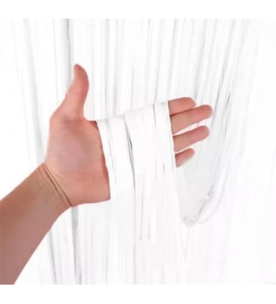 CORTINA PARA DECORAR BLANCA