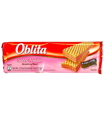 OBLITA 100 GR.*C/U FRUTILLA