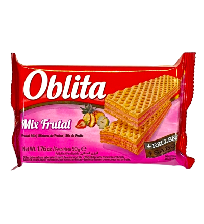 OBLEA OBLITA FRUTILLA 50 GR
