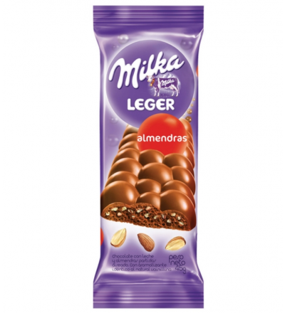 MILKA LEGER 50 GR. ALMENDRA