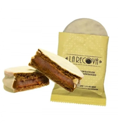 ALFAJOR LA RECOVA BLANCO