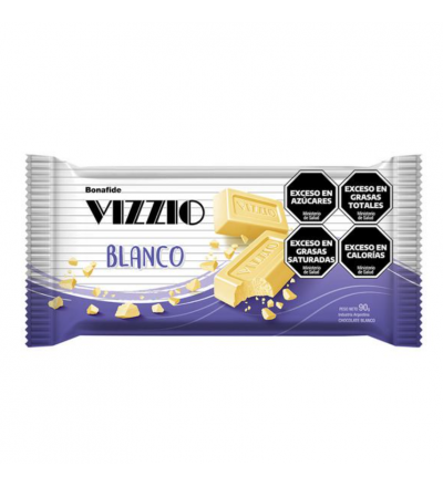 CHOCOLATE VIZZIO BLANCO 90 GR