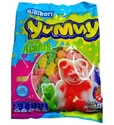 GOMITA YUMMY OSITOS ACIDOS X 500 GR