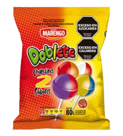 CHUPETIN MARENGO DOBLETE X 50 UNIDADES