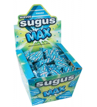 MASTICABLE SUGUS MAX ANANA X 70 UNIDADES