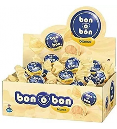BOMBON BON O BON BLANCO X 18 UNIDADES